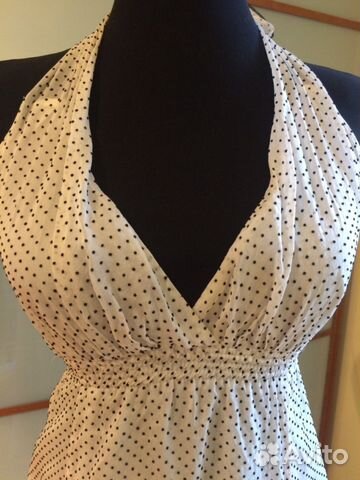 Платье в горох р 40-42 Платье в горох р 40-42