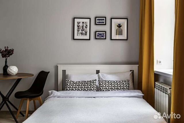 

Квартира-студия, 20 м², 2 кровати