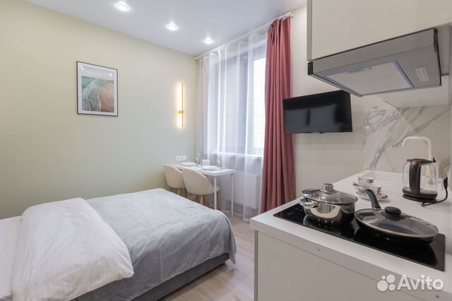 

Квартира-студия, 16 м², 1 кровать