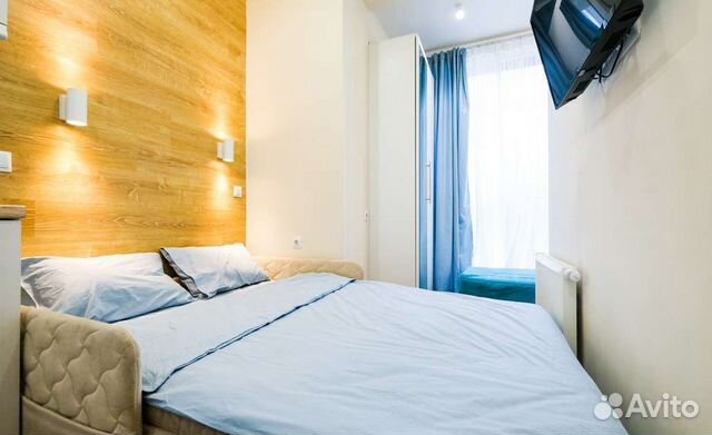 

Квартира-студия, 18 м², 2 кровати
