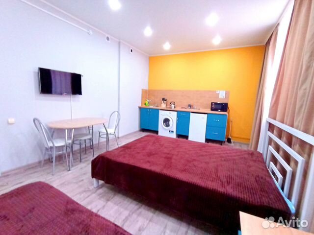 

Квартира-студия в апарт-отеле, 25 м², 2 кровати