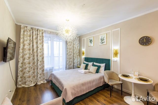 

Квартира-студия, 25 м², 2 кровати