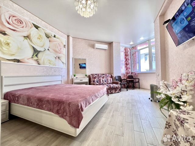 

Квартира-студия, 32 м², 2 кровати