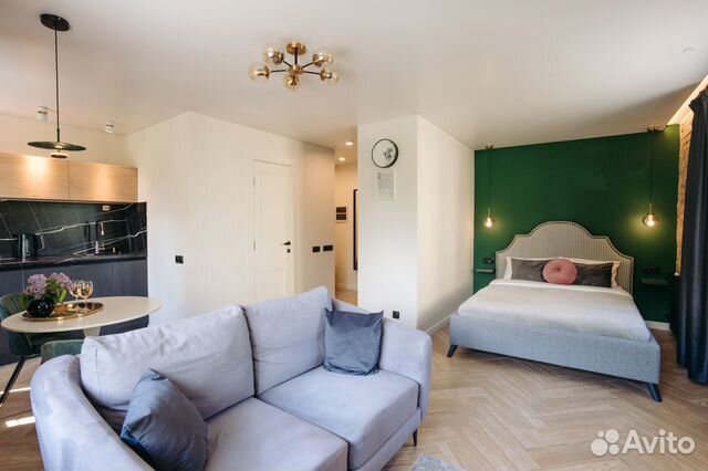 

Квартира-студия, 30 м², 1 кровать