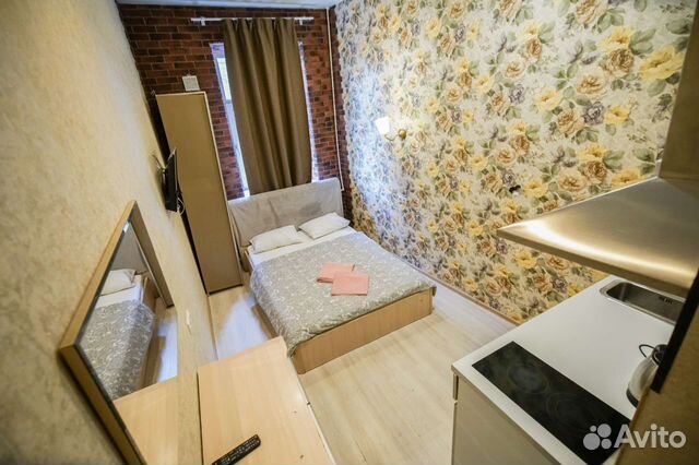 

Квартира-студия, 16 м², 1 кровать