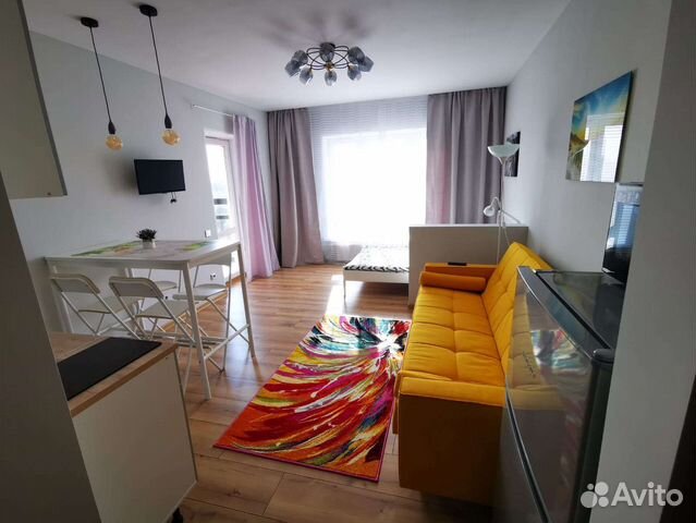 

Квартира-студия, 30 м², 2 кровати