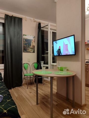 

Квартира-студия, 30 м², 2 кровати