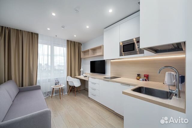 

Квартира-студия, 23 м², 1 кровать
