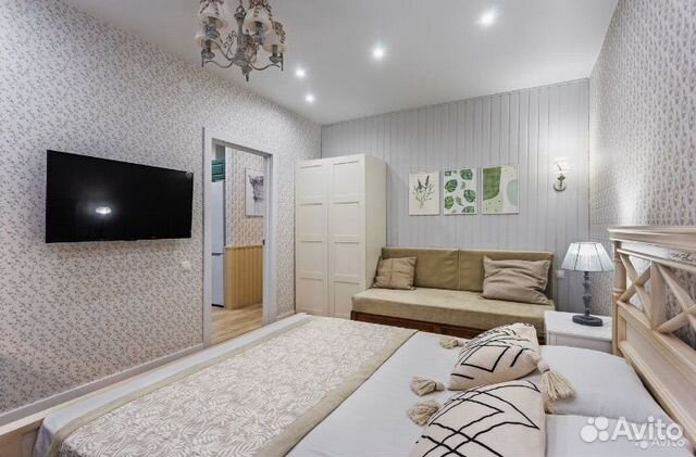 

1-к. квартира, 38 м², 2 кровати