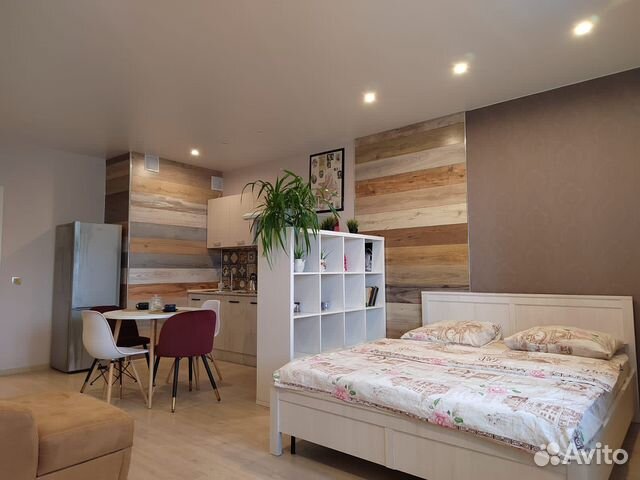 

Квартира-студия, 40 м², 2 кровати