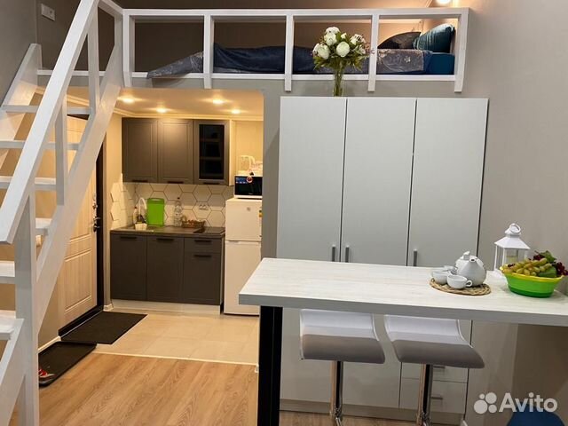 

Квартира-студия, 19 м², 2 кровати