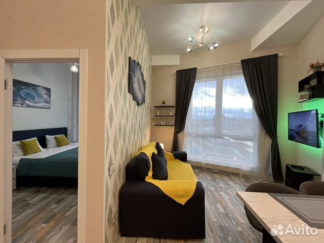 

2-к. квартира, 42 м², 2 кровати