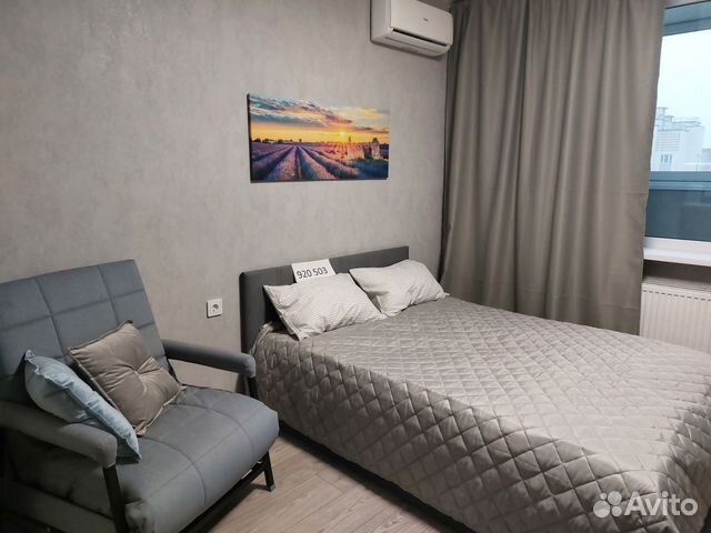 

Квартира-студия, 25 м², 2 кровати