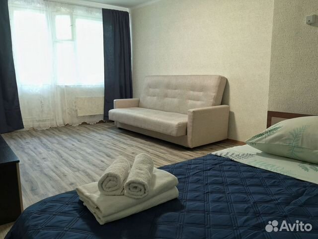 

1-к. квартира, 37 м², 2 кровати