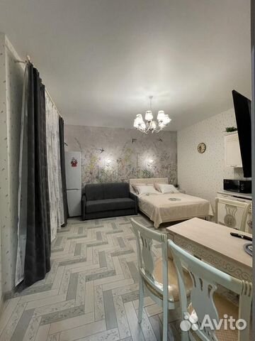 

Квартира-студия, 35 м², 2 кровати