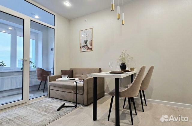 

1-к. квартира, 40 м², 2 кровати