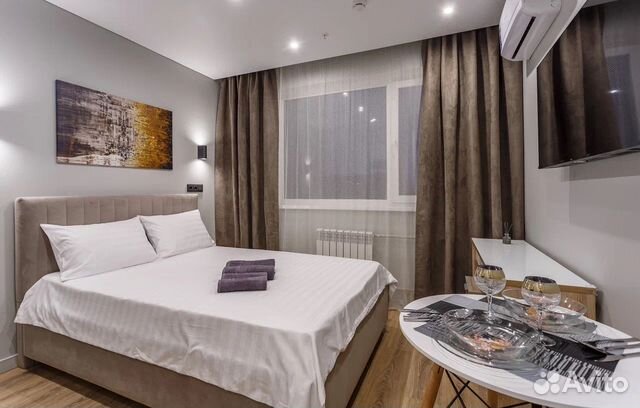 

1-к. квартира в апарт-отеле, 19 м², 1 кровать