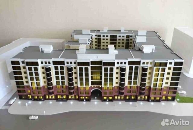 1-к квартира, 46 м², 5/8 эт.