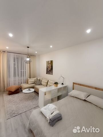 

Квартира-студия, 40 м², 2 кровати