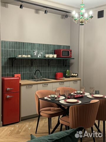 

Квартира-студия, 44 м², 1 кровать