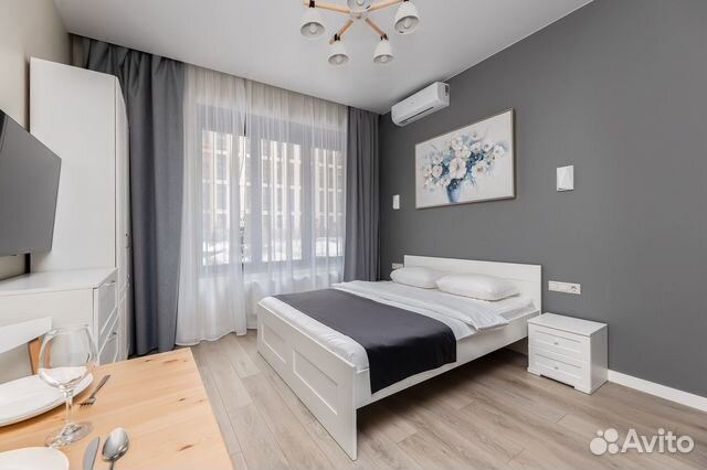 

Квартира-студия в апарт-отеле, 22 м², 1 кровать