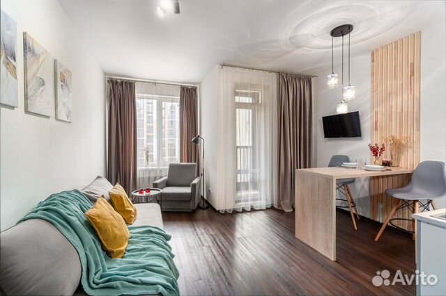 

Квартира-студия, 25 м², 3 кровати