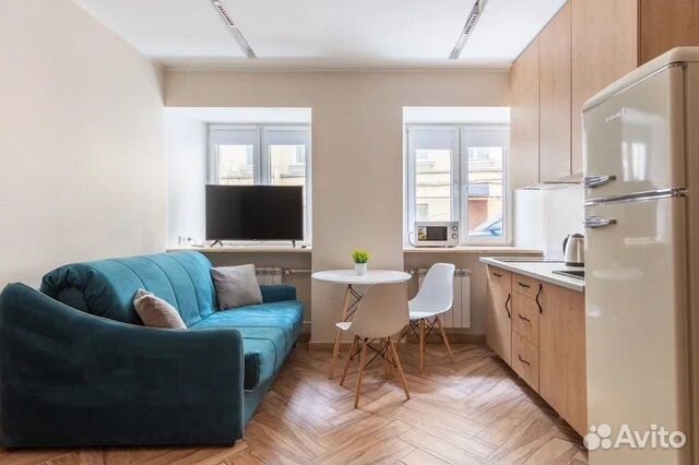 

Квартира-студия, 24 м², 2 кровати