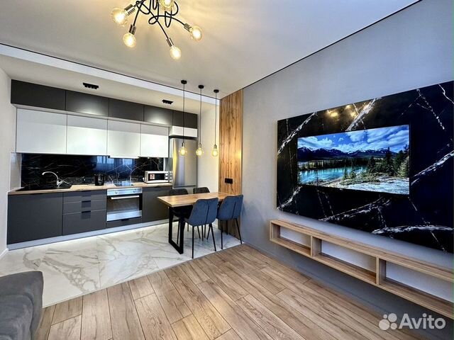 

1-к. квартира, 45 м², 2 кровати