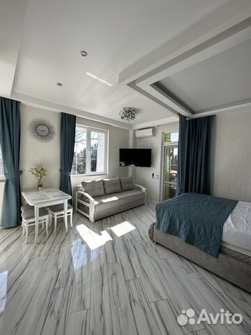 

Квартира-студия, 38 м², 2 кровати