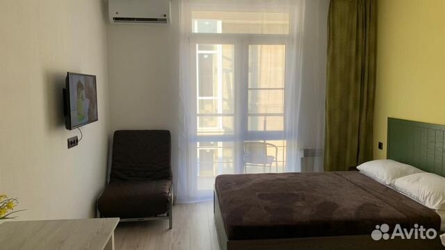 

Квартира-студия, 20 м², 2 кровати