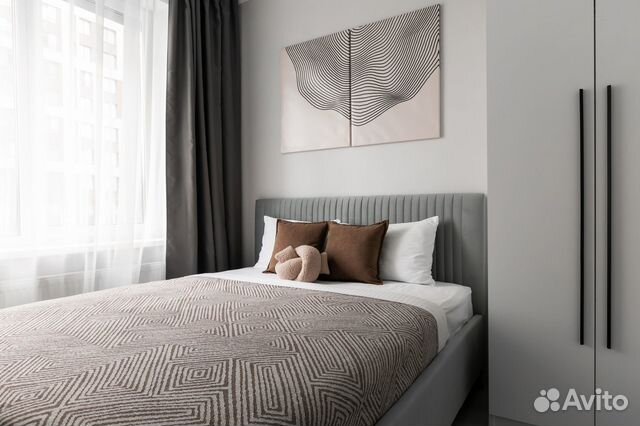 

1-к. квартира, 40 м², 2 кровати