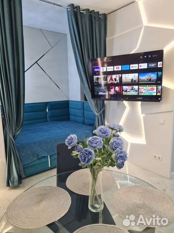 

Квартира-студия, 35 м², 2 кровати