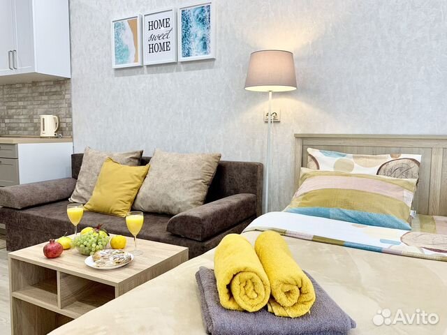 

Квартира-студия, 30 м², 2 кровати