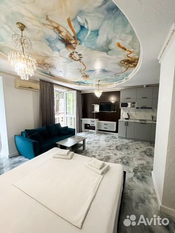 

Квартира-студия, 38 м², 2 кровати