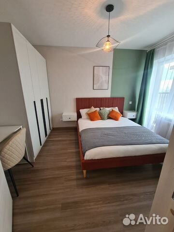 

1-к. квартира, 36 м², 2 кровати