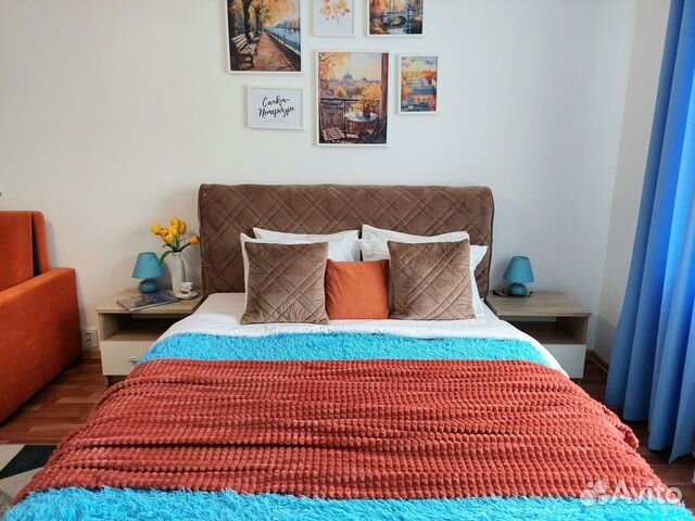 

1-к. квартира, 40 м², 3 кровати