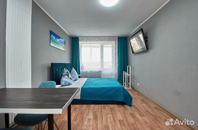 

Квартира-студия, 30 м², 1 кровать