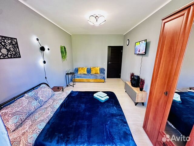 

1-к. квартира, 45 м², 2 кровати