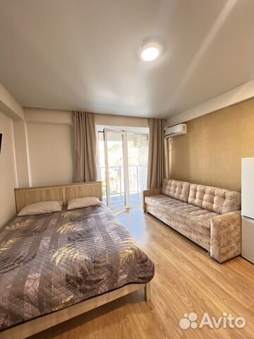 

Квартира-студия, 28 м², 2 кровати