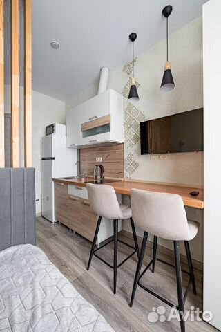 

Квартира-студия, 17 м², 2 кровати