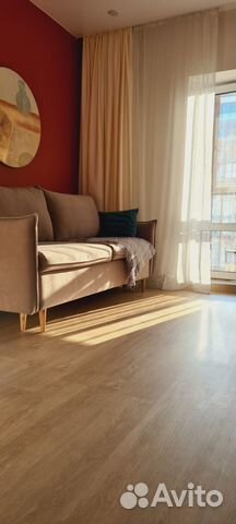 

1-к. квартира, 44 м², 2 кровати