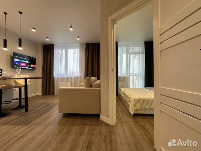 

1-к. квартира, 37 м², 2 кровати