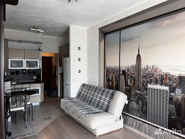 

Квартира-студия, 24 м², 2 кровати