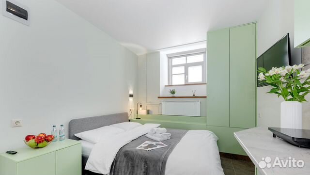 

Квартира-студия, 12 м², 1 кровать