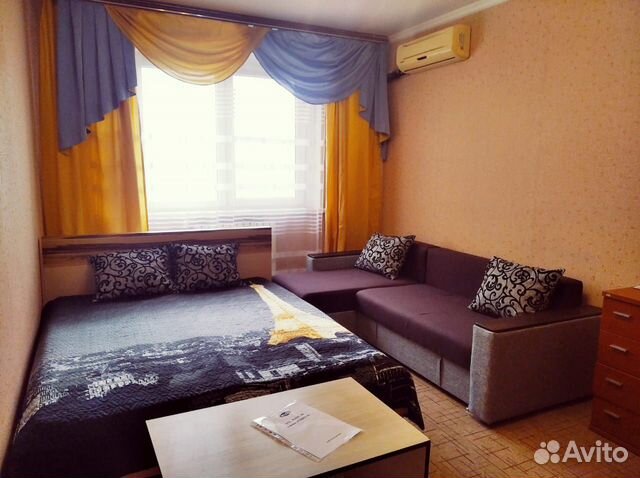 

1-к. квартира, 38 м², 2 кровати