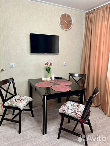 

1-к. квартира, 40 м², 2 кровати