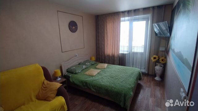 

1-к. квартира, 30 м², 2 кровати