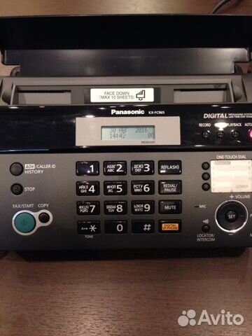 Факс Panasonic KX-FC965RU как новый Факс Panasonic KX-FC965RU как новый