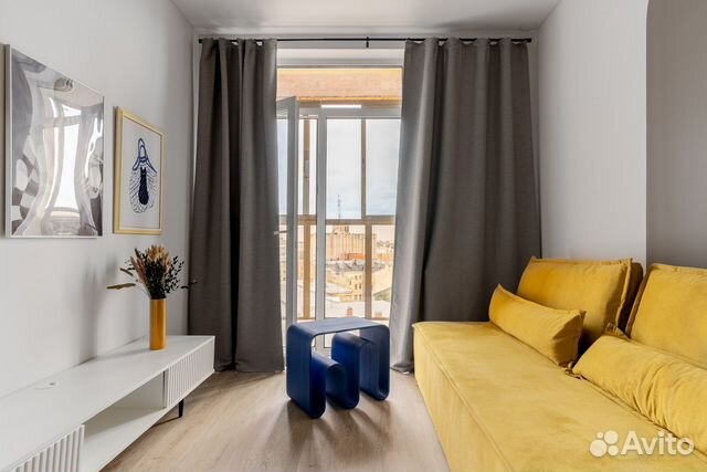 

1-к. квартира, 40 м², 2 кровати