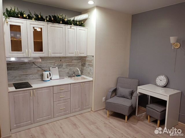 

Квартира-студия, 32 м², 2 кровати